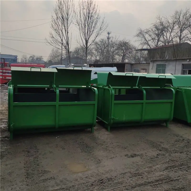 铁皮垃圾箱多少钱一个 长安勾臂垃圾车厂家 户外铁皮垃圾箱