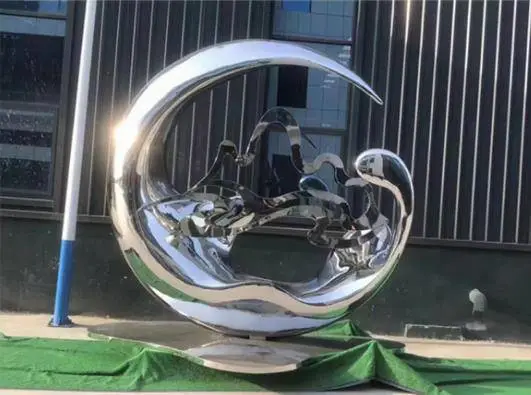 定做大型校园不锈钢雕塑 四川泸州 不锈钢园林雕塑生产厂家 【 变量3】