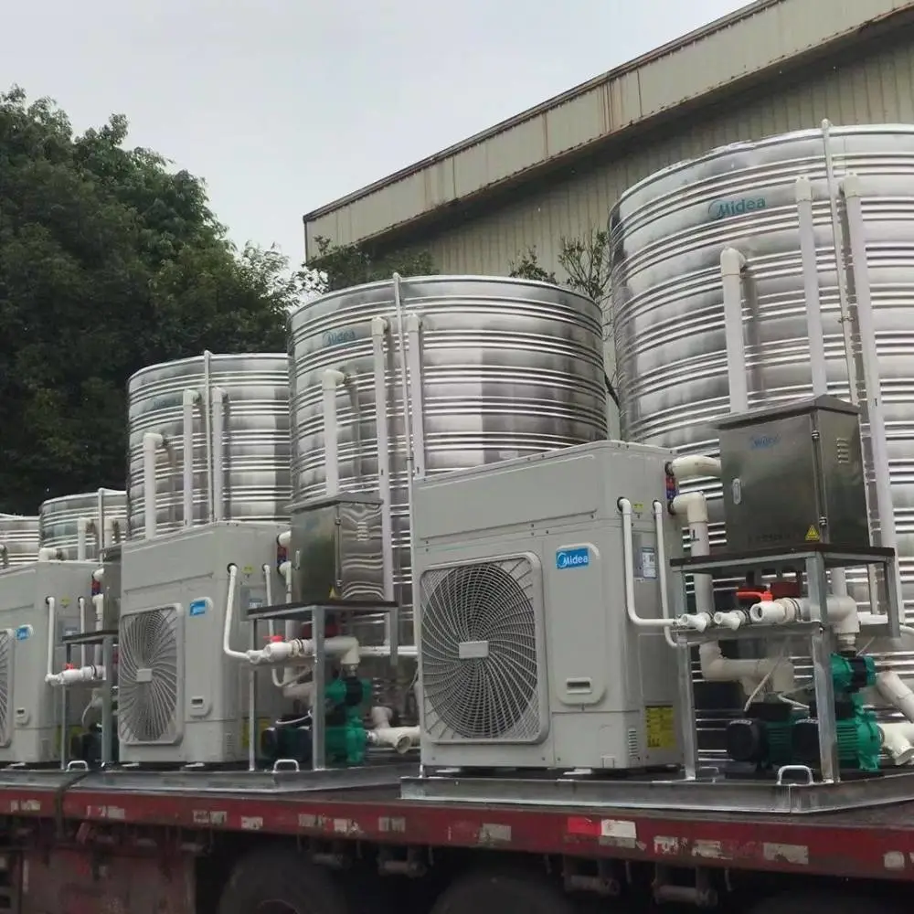 澡堂电热水设备 工地用太阳能热水器