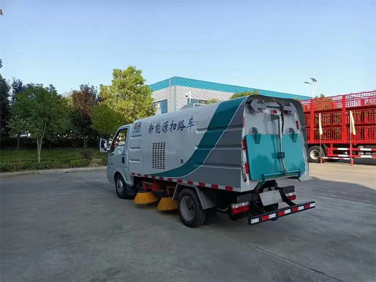 路障清扫车视频 纯吸式扫地车视频 8方扫路车道路清扫车