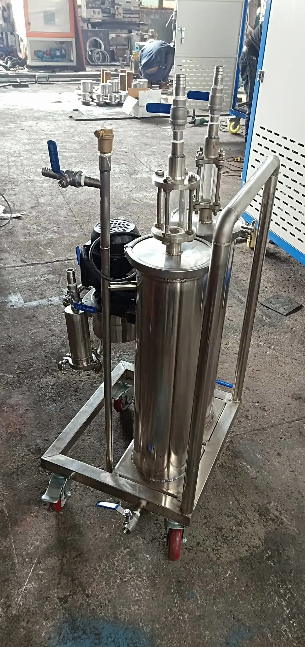 利菲尔特滤器 便携式滤油车OFU-100可替代德国贺德克滤油机