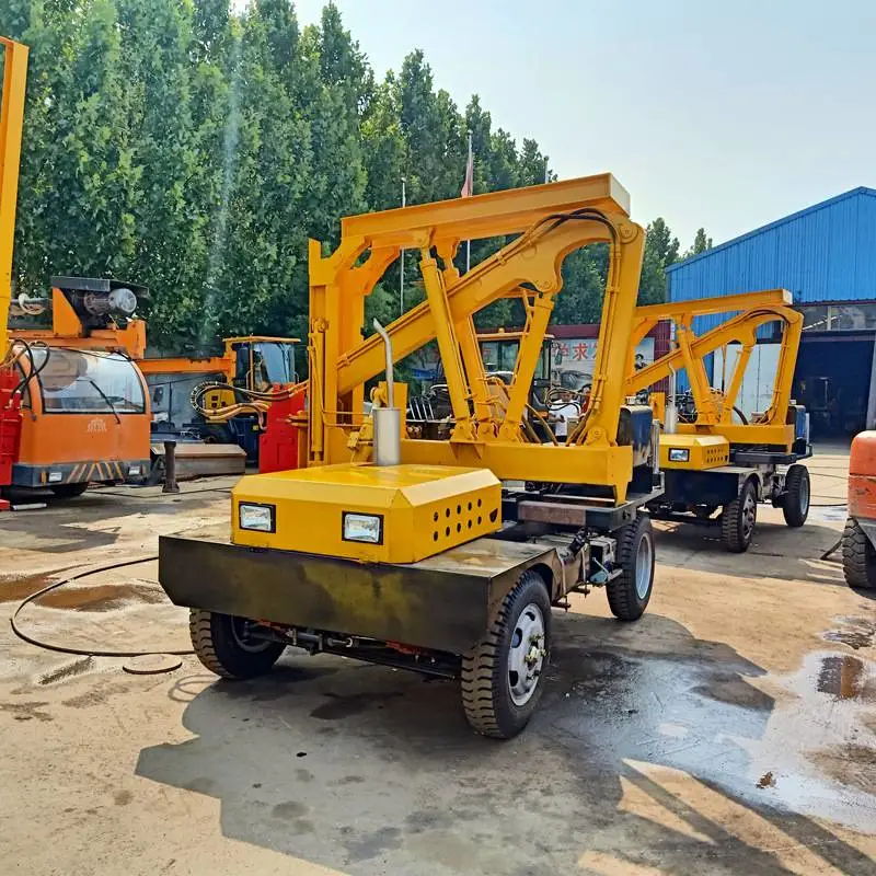 液压护栏打桩机 装载机改装波形护栏打桩机 公路护栏打桩机