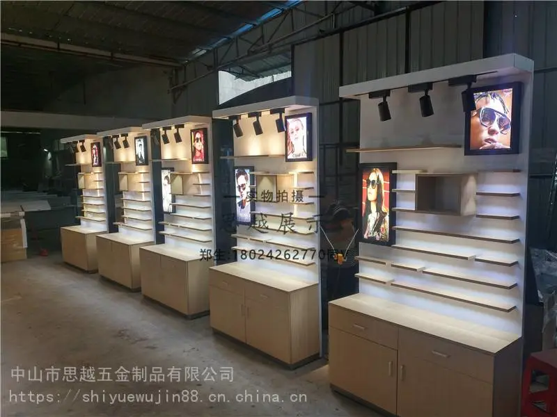 大量眼镜柜台全新高柜出售加工珠宝手表展示柜