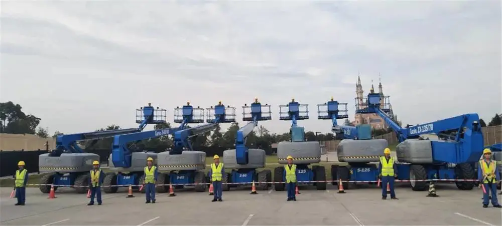 上海高空作业车租赁行业出租升降车