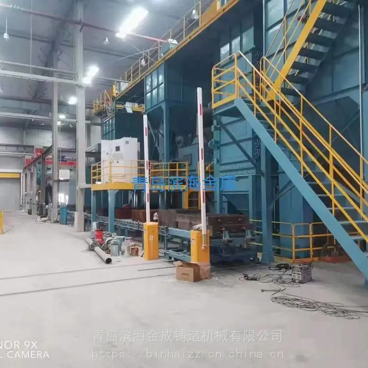 山东滨海金成树脂砂工艺生产线再生设备适用于各行业大小铸件的生产