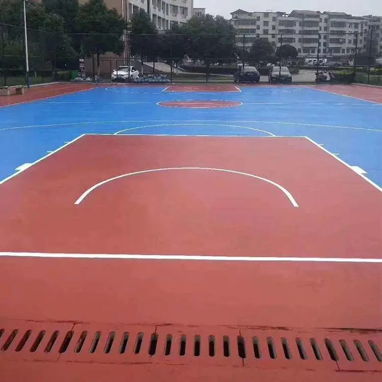 南宁篮球场丙烯酸价格颜色可选 赛艺体育丙烯酸网球场