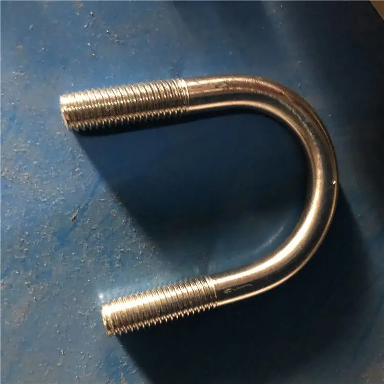 建筑安装 方形直角管卡 不锈钢U型卡 非标加工