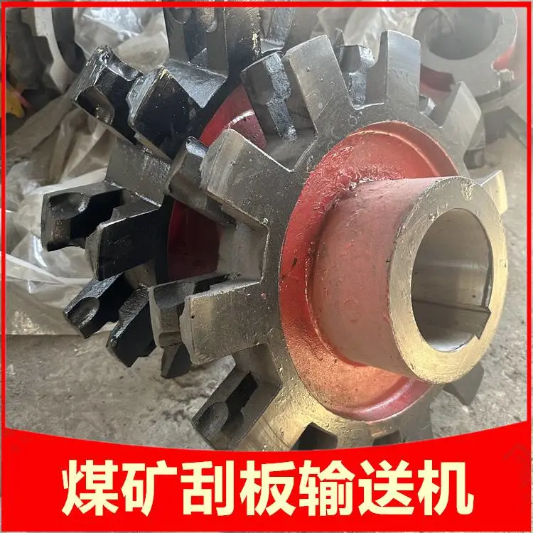 供应XGZ-1000机头链轮 安装分体式刮板机头轮 传动齿数11齿