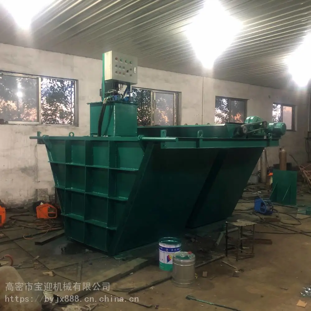 河北省矩形水渠预制滑膜机 梯形排水沟一体成型机 宝迎机械
