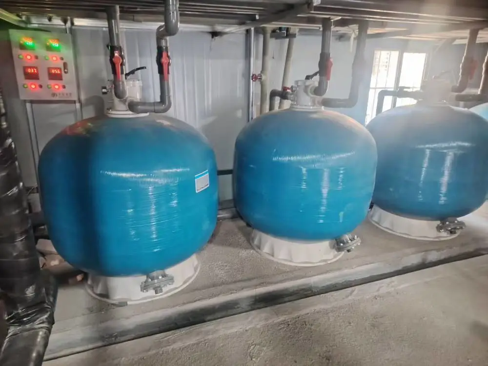 沙缸过滤器 水产养殖专用 石英砂过滤设备 玻璃钢耐腐蚀