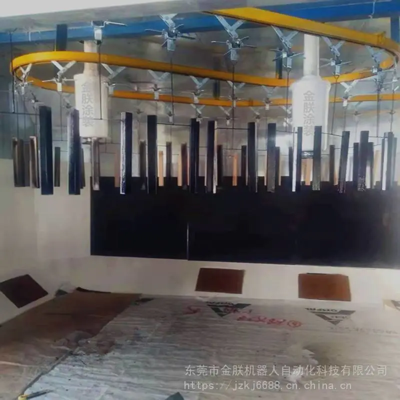 自动喷漆机 全自动小型静电涂装机、静电旋杯喷涂系统 自动化跟踪喷漆工业机器人