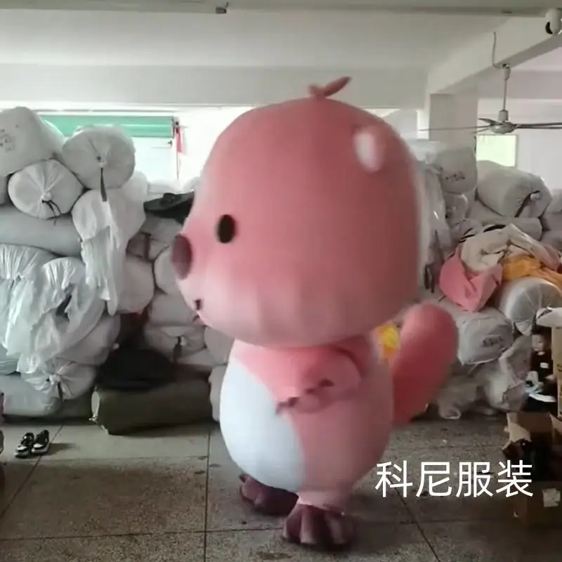 企业吉祥物人偶服定制 卡通形象来图定做 商演活动宣传专用服装