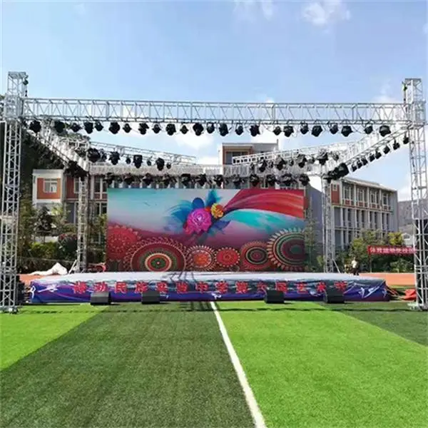 铝合金舞台灯光架 文化节活动龙门架背景架 用料厚实形状可定制