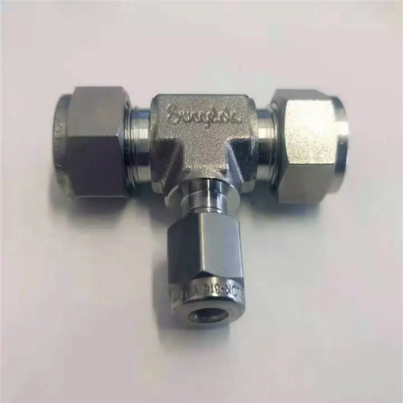 世伟洛克不锈钢联合三通SS-4-HVCR-T 现货供应