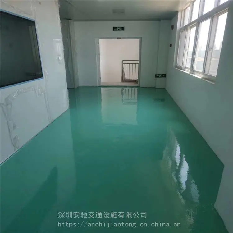安驰交通专业承接惠州广场混凝土压花地坪漆 复古地坪施工厂家