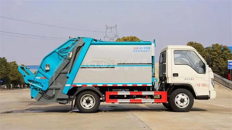 4吨垃圾车 容积2立方勾臂垃圾车