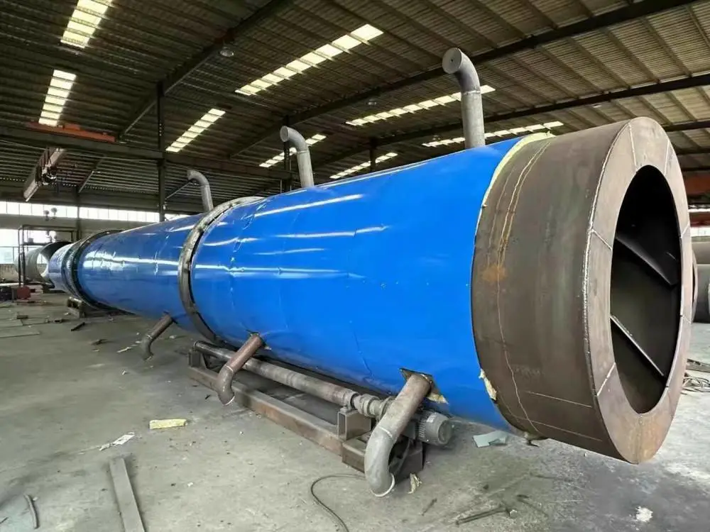 回转滚筒干燥机污泥干化设备热效***可加工定制