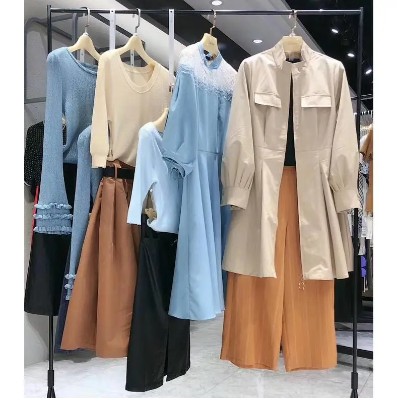 珂莱蒂尔品牌折扣大衣电商直播休闲吉林长春实体店服装货源尾货