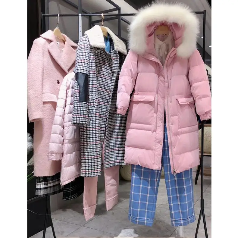 lily品牌折扣大衣羽绒服直播休闲新疆喀什网红服装货源***尾货