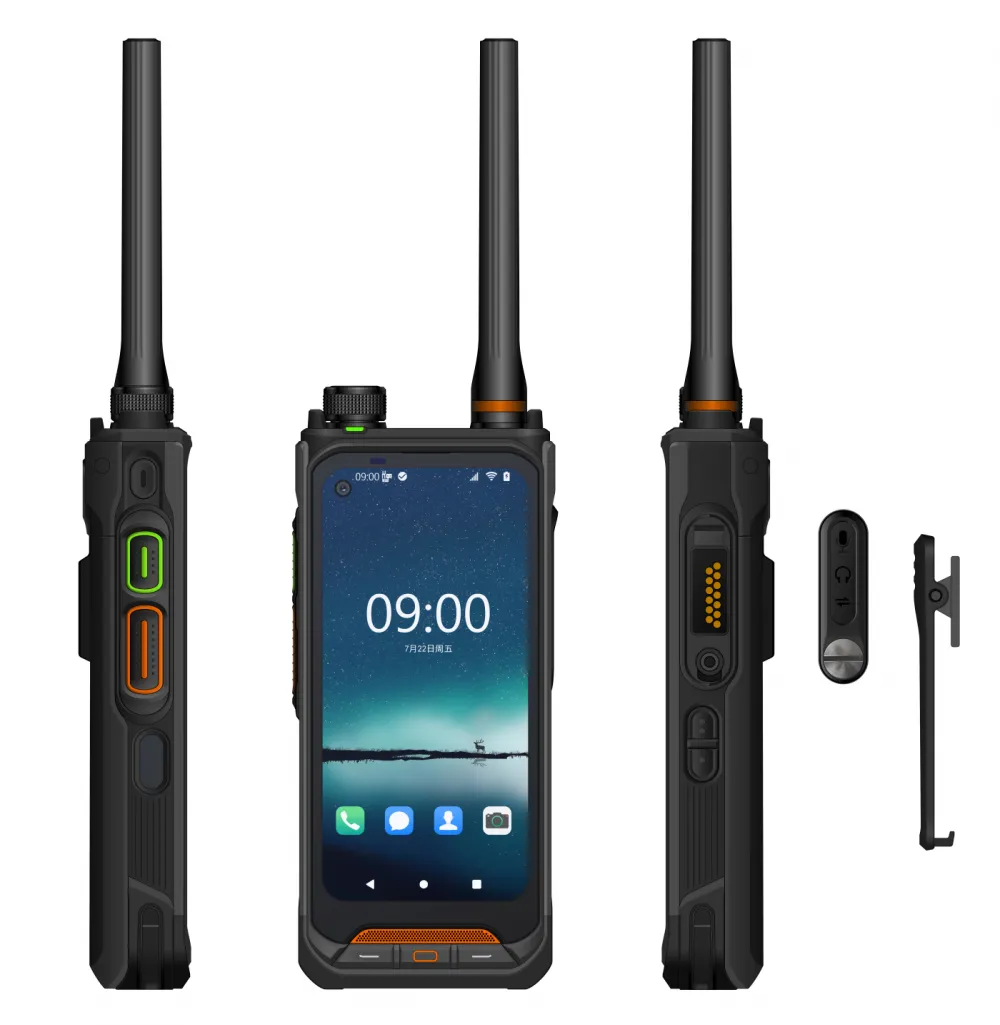5G多模智能对讲机DMR 4W公网专网融合手持终端工矿应急通信手台