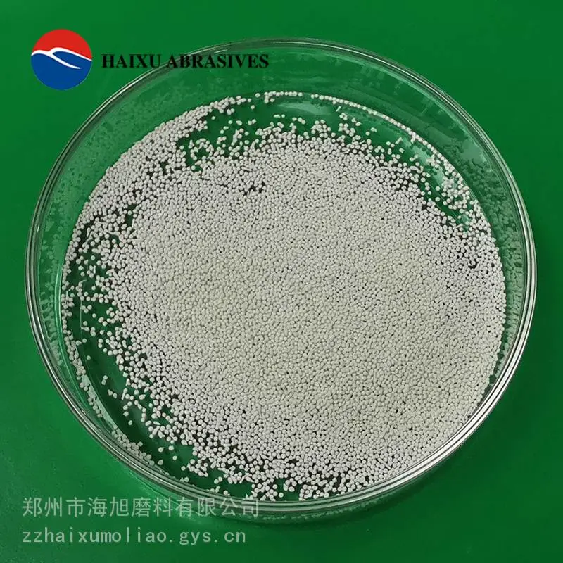 喷砂喷丸用电熔锆砂/陶瓷丸/陶瓷球B40 B60 B80用于铝合金喷砂