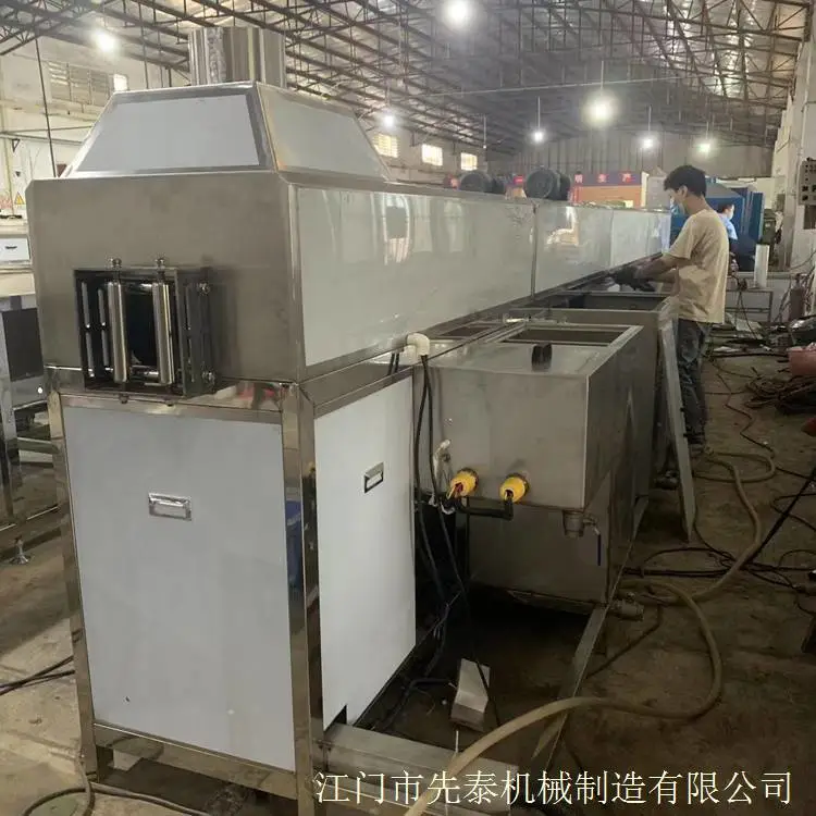 电缆线刷洗吹干线 全自动线材除油除污清洗设备 先泰加工定制