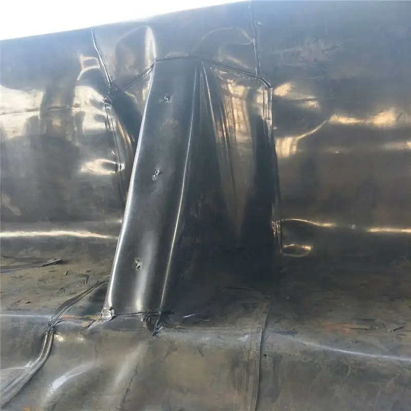 巢湖水产养殖0.3mm土工膜 RunYe/润业土工石油储油罐罐底防渗膜铺设接缝处理