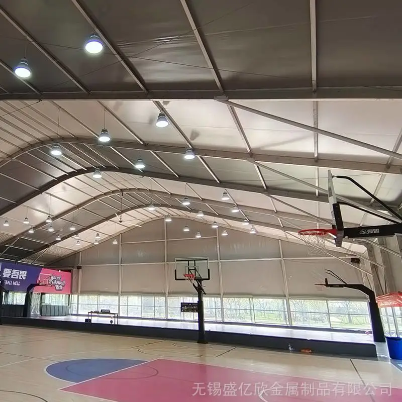 足球场棚子蓬房活动棚灵活搭建方便茶歇