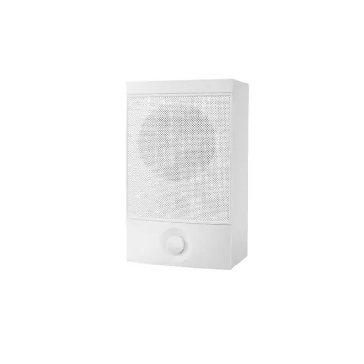 DS-KBS3101-W 海康威视壁挂式10W音柱 额定电压100V 输入接口2-芯连接线 壳体ABS+木箱 扬声器单元5.25寸纸盆
