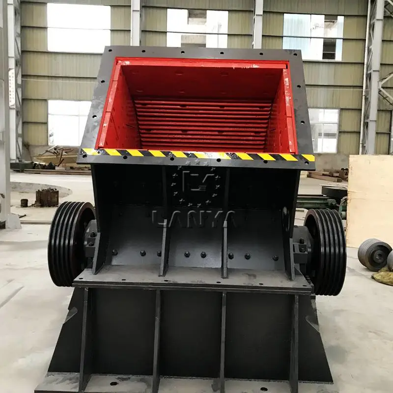 PCZ1612重型锤破机 楼房拆迁建筑垃圾破碎机 时产150吨石料加工设备