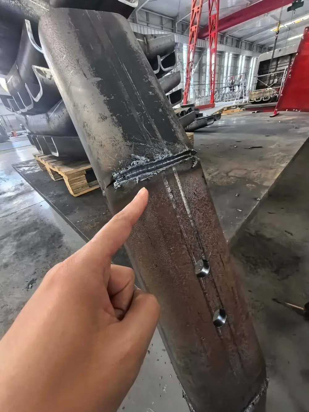 风机塔筒内钣金件 风电塔筒操作台高精度加工