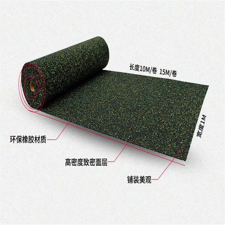 健身房地砖 杠铃哑铃隔音橡胶地垫 跑步机减震隔音地垫