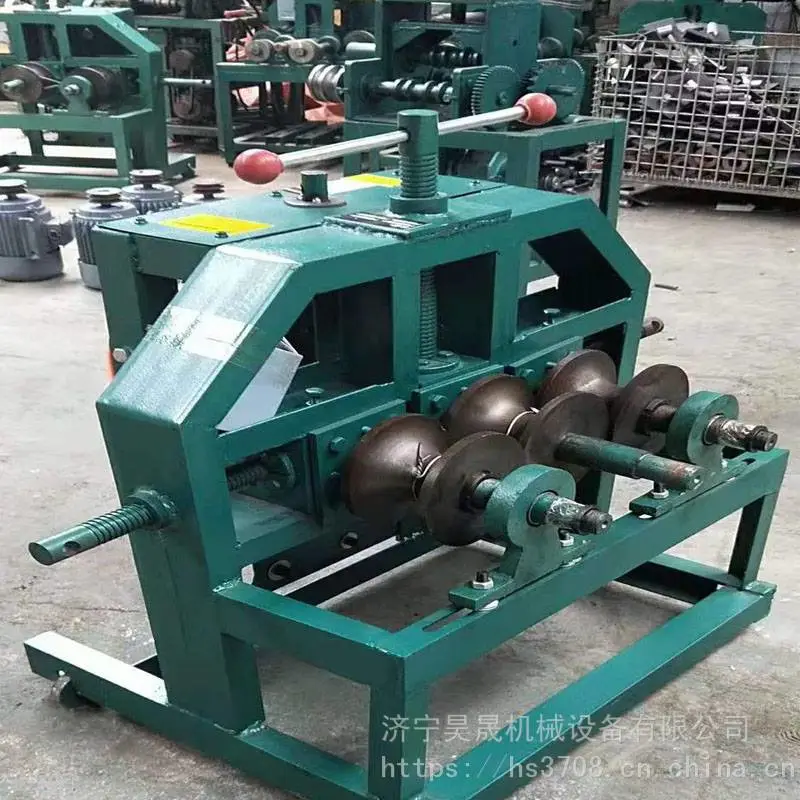 小型电动弯管机 可调型圆圈弯管机 角铁弯管机