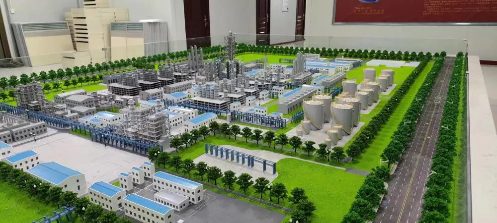化工园区模型 全域产业布局规划沙盘
