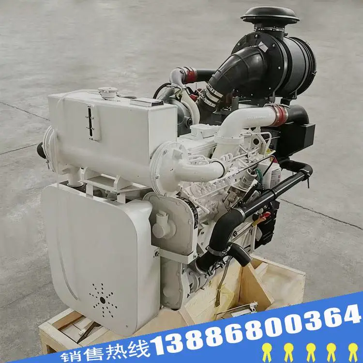 适配渔船货轮 康明斯6LTAA8.9-M315船用发动机总成 230kW船舶动力