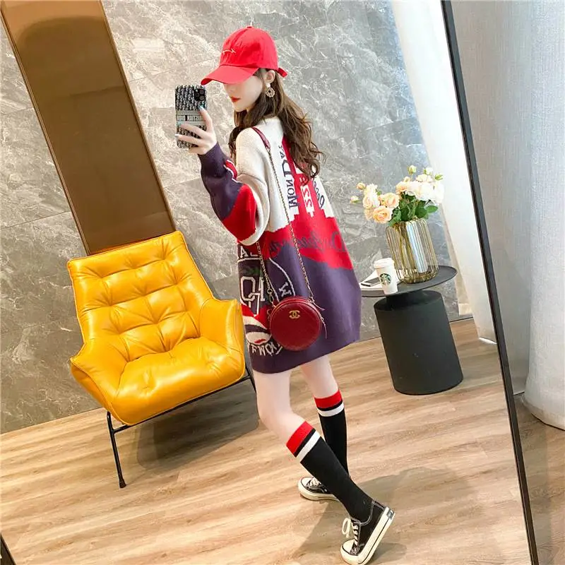 湖南常德小清新学生女针织衫衣服尾货5元一斤广州欧美新款翻领毛衣