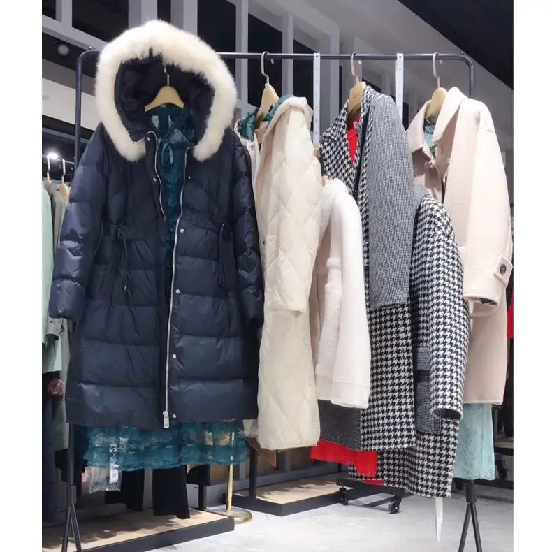 作品品牌折扣大衣***直播休闲安徽合肥秋冬季服装货源批发尾货