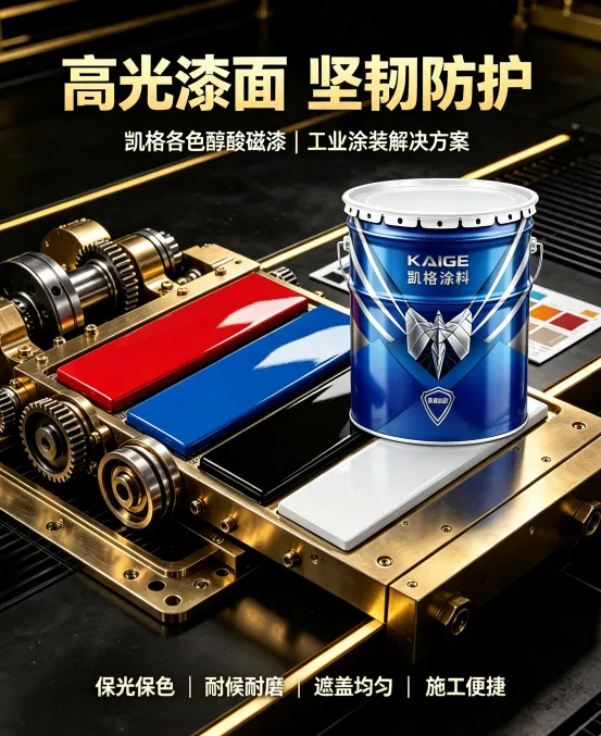 C04‑2 各色醇酸磁漆 常温自干高光泽 钢结构机械设备金属装饰面漆