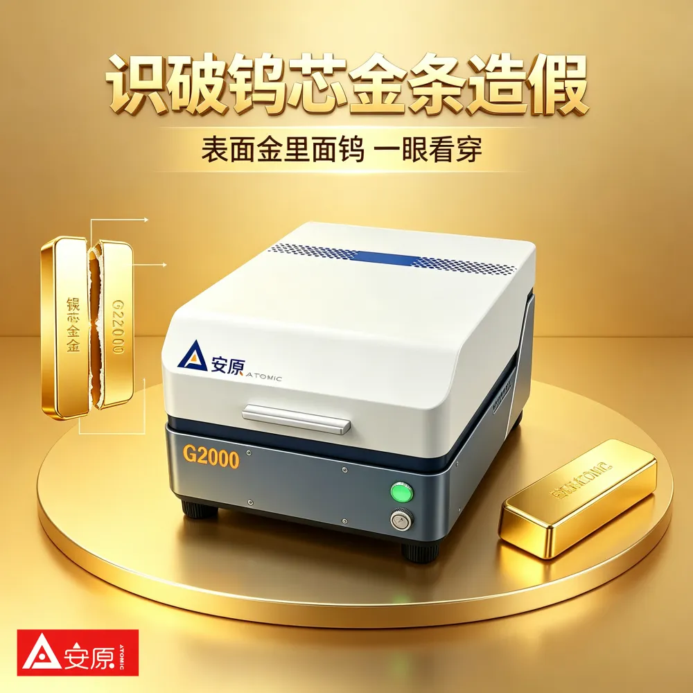 安原ATOMIC G2000高精度黄金纯度分析仪全封闭防辐射银楼金店