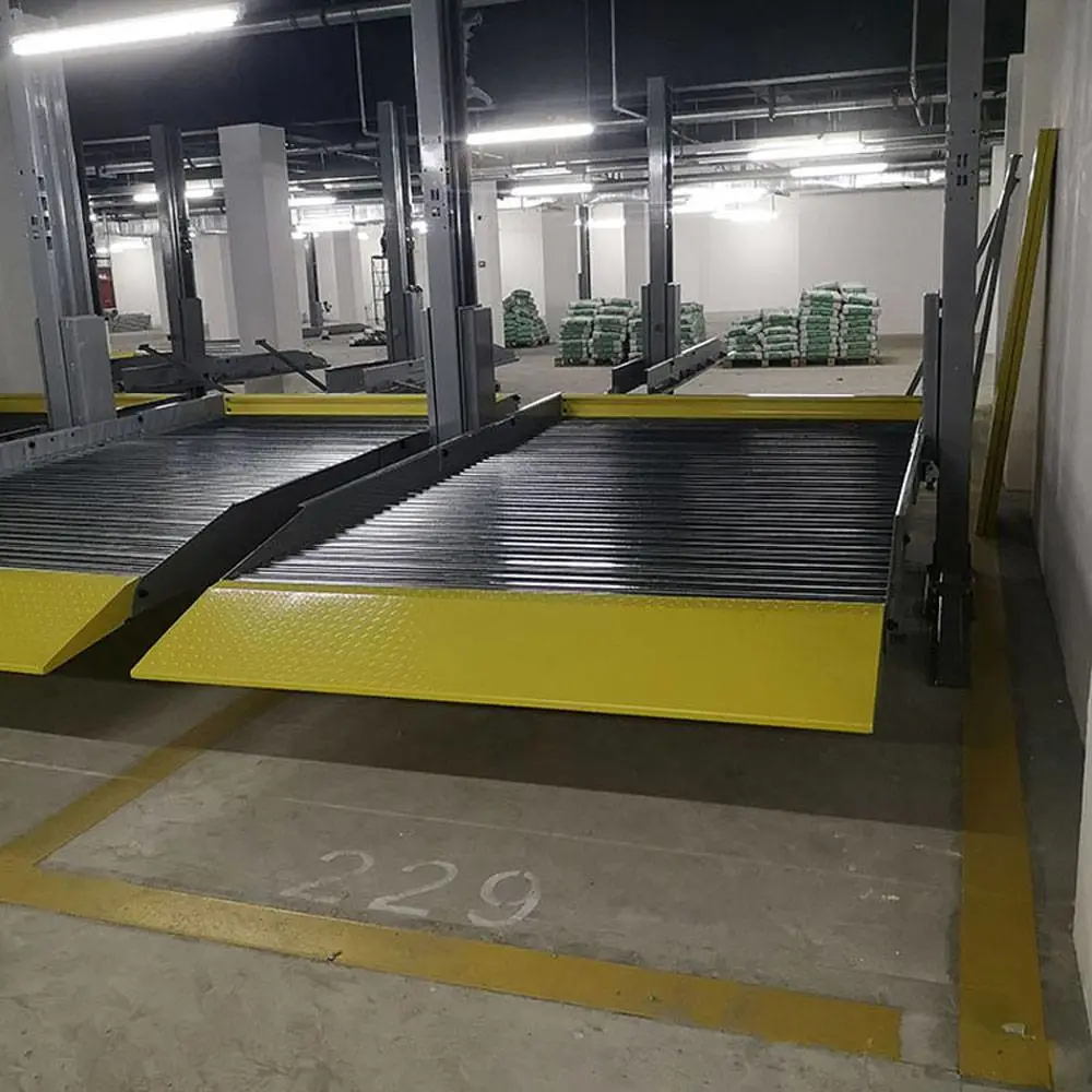 渝北立体车库租赁 施工立体车库 二层简易立体车库安装 莱贝定做立体车库租赁