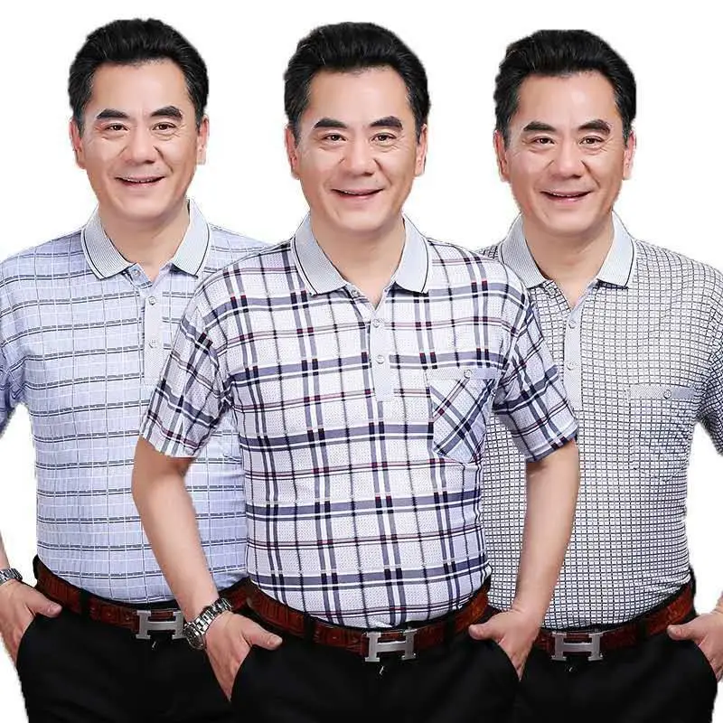纯棉T恤爸爸装纯棉汗衫要买***的衣服湖北咸宁t恤原单地摊夜市批发