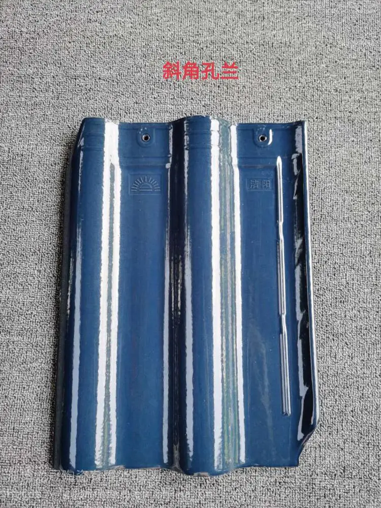淄博西式瓦厂家制造 屋面瓦 墙头瓦 双筒瓦 波形瓦 绿色环保不龟裂