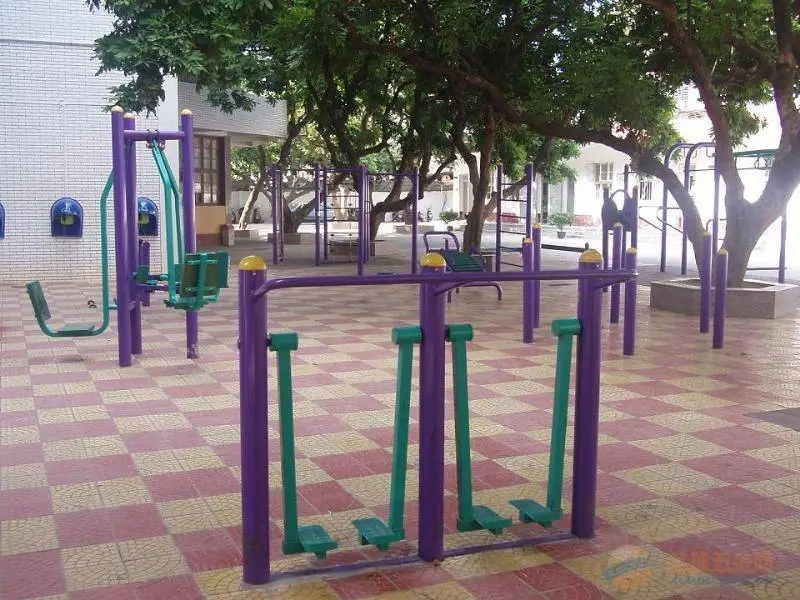 桂林全州爬绳(杆)训练器械静电喷塑农村体育用品