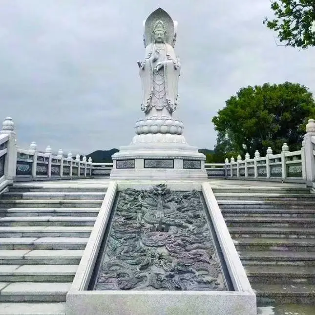 青石石雕九龙壁 九龙壁照壁 ***祠堂文化墙 厂家定制