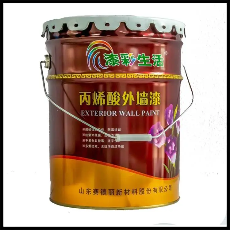 硕石漆工程施工 山东赛德丽供应内外墙乳胶漆仿石材建筑漆