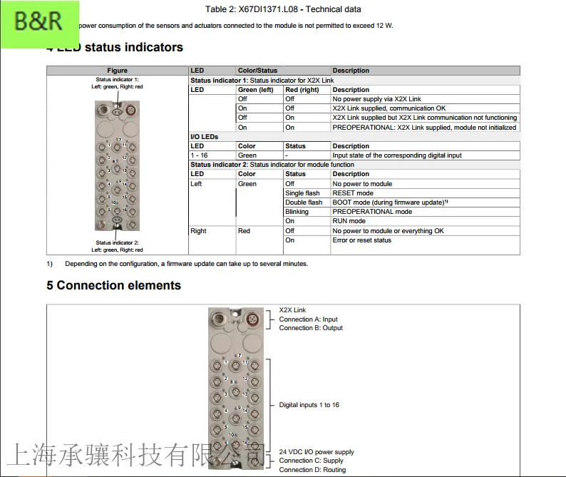 X20DO9322奥地利B+R轨道技术上海现货