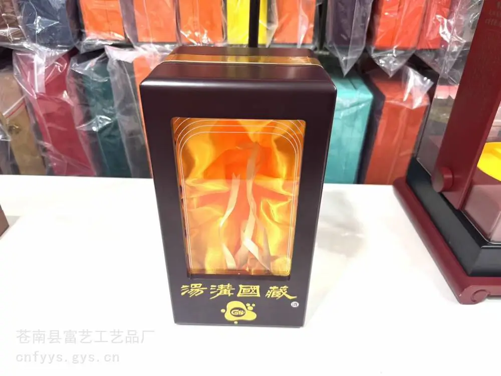潽洱茶木盒 仿红木木盒 实木烤漆木盒 燕窝木盒包装烤漆木盒定制