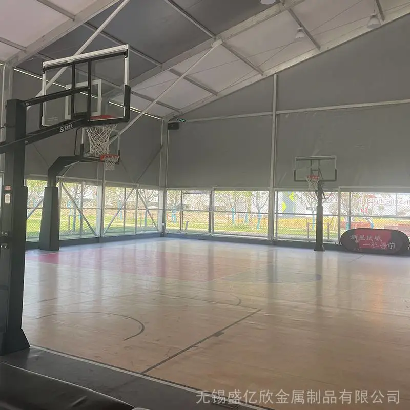足球场大棚搭建式建筑活动房可移动可搬迁