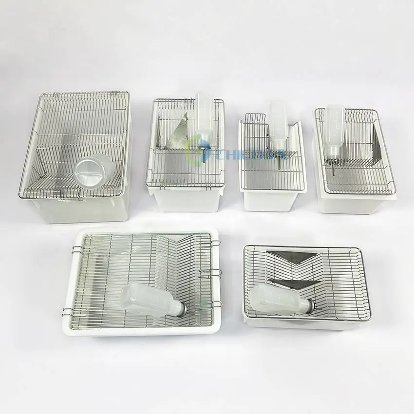 河南智科科技 大小鼠笼架 小鼠饲养实验 方型聚丙烯PP材质饲养鼠笼