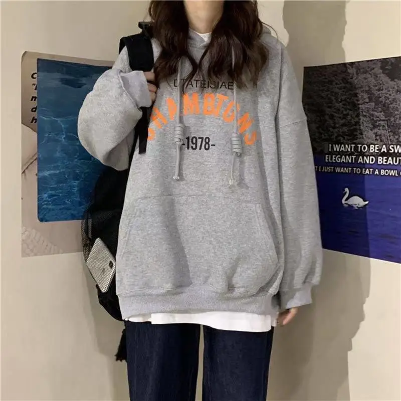 广东江门卫衣女韩版可爱外贸库存厂家直销男女装卫衣批发